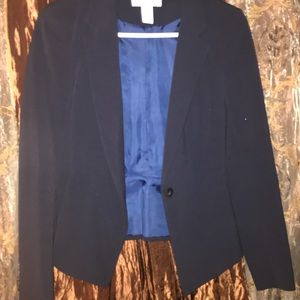 Navy blue blazer from H&M